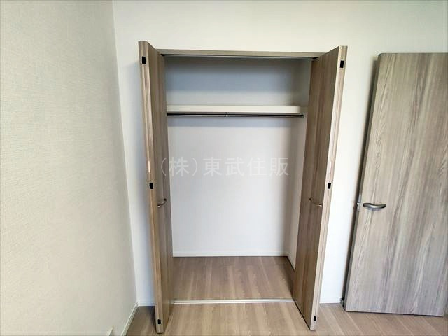 【収納】 | ヴィルヌーブ川越 | 東側6.2帖洋室の収納です