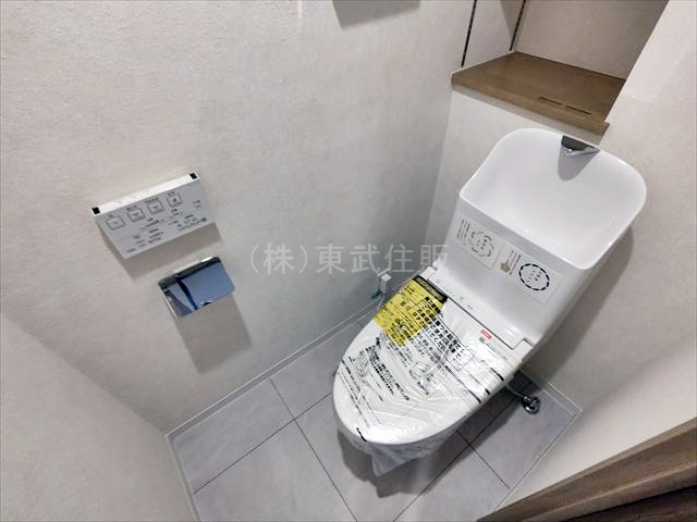 【トイレ】 | ヴィルヌーブ川越 | 清潔感のあるトイレです
