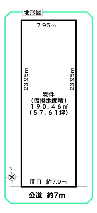 茶屋新田土地区画整理地内