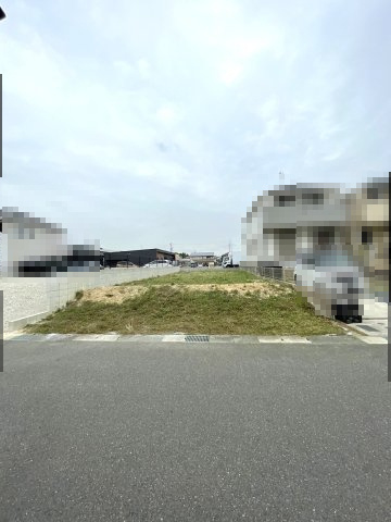 茶屋新田土地区画整理地内の外観