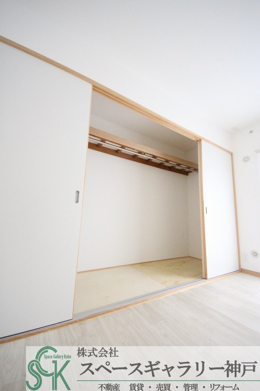 鶴甲(ツルカブト)の収納|※お部屋により仕様が異なる可能性があります。