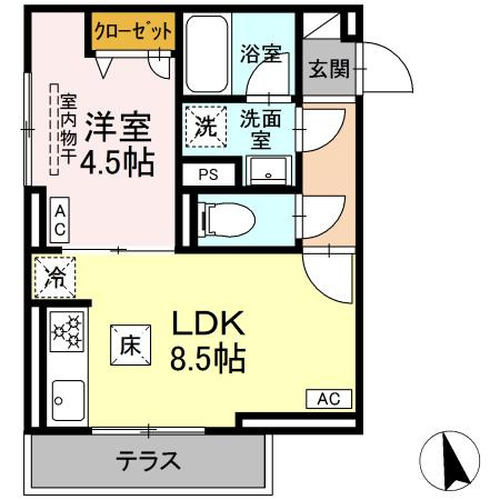セレスティア羽沢　B棟