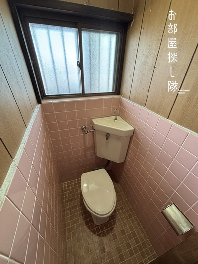 久留米市高良内町のアパートのトイレ