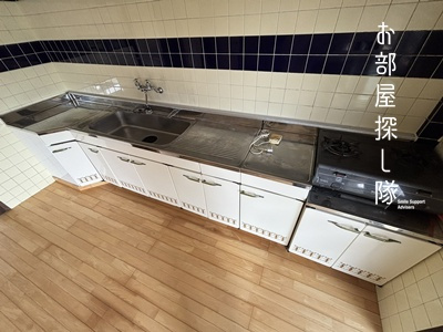 久留米市高良内町のアパートのキッチン