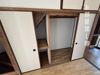 久留米市高良内町のアパートの収納