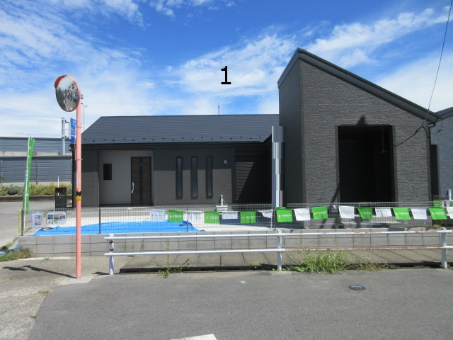 【仲介手数料無料】新築戸建　熊谷市肥塚561-1（全3棟）の外観