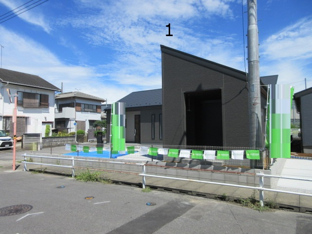 【仲介手数料無料】新築戸建　熊谷市肥塚561-1（全3棟）の外観