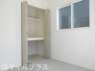 【和室】 | 郡山市久留米2丁目新築一戸建て4棟 | 和室があれば、来客や子供用のスペースとして活躍します