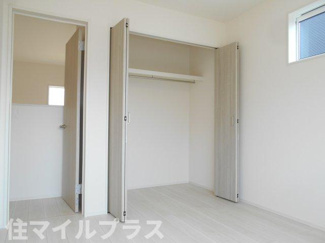 【洋室】 | 郡山市久留米2丁目新築一戸建て4棟 | 広々とした洋室です