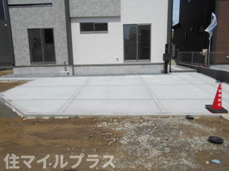 【駐車場】 | 郡山市久留米2丁目新築一戸建て4棟 | 駐車場です