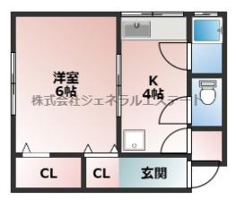 田代マンションの間取り