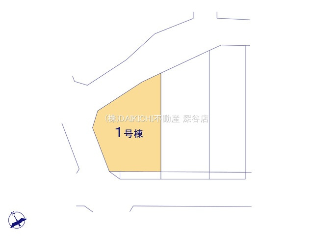 【区画図】 | 熊谷市肥塚第3 Livele Garden.s　新築戸建　全3棟　1号棟 | 1号棟