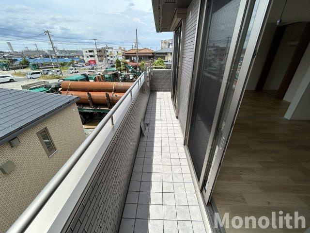 クインテット土生Dのバルコニー