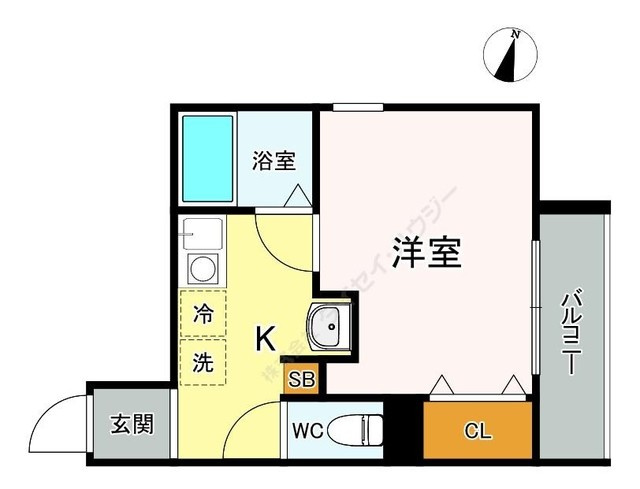 メルディア相模原の間取り