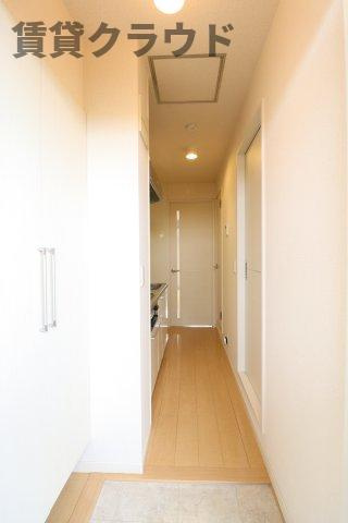 アビデホンダの玄関|シンプルで使いやすい玄関です