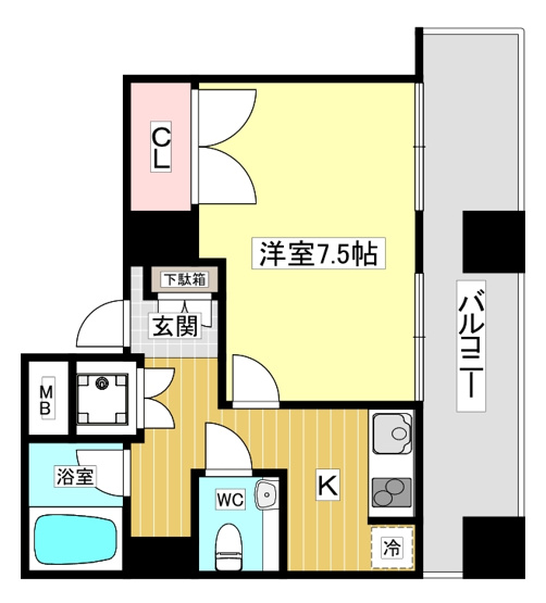 【間取り】 | ラ・セーヌ西宮