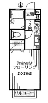 YKL FLATの間取り