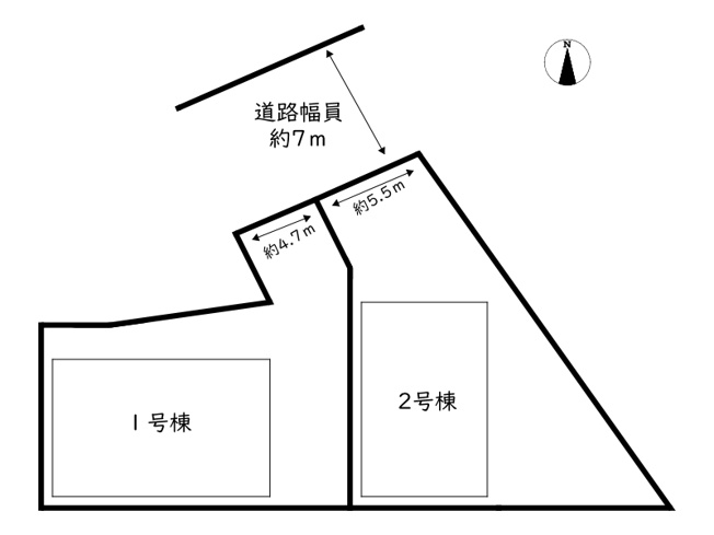 【区画図】 | 姫路市広畑区蒲田第13全2棟