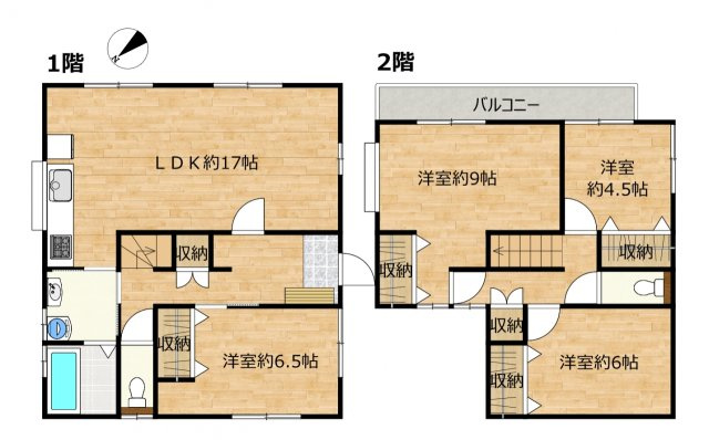 岡崎市矢作町の間取り