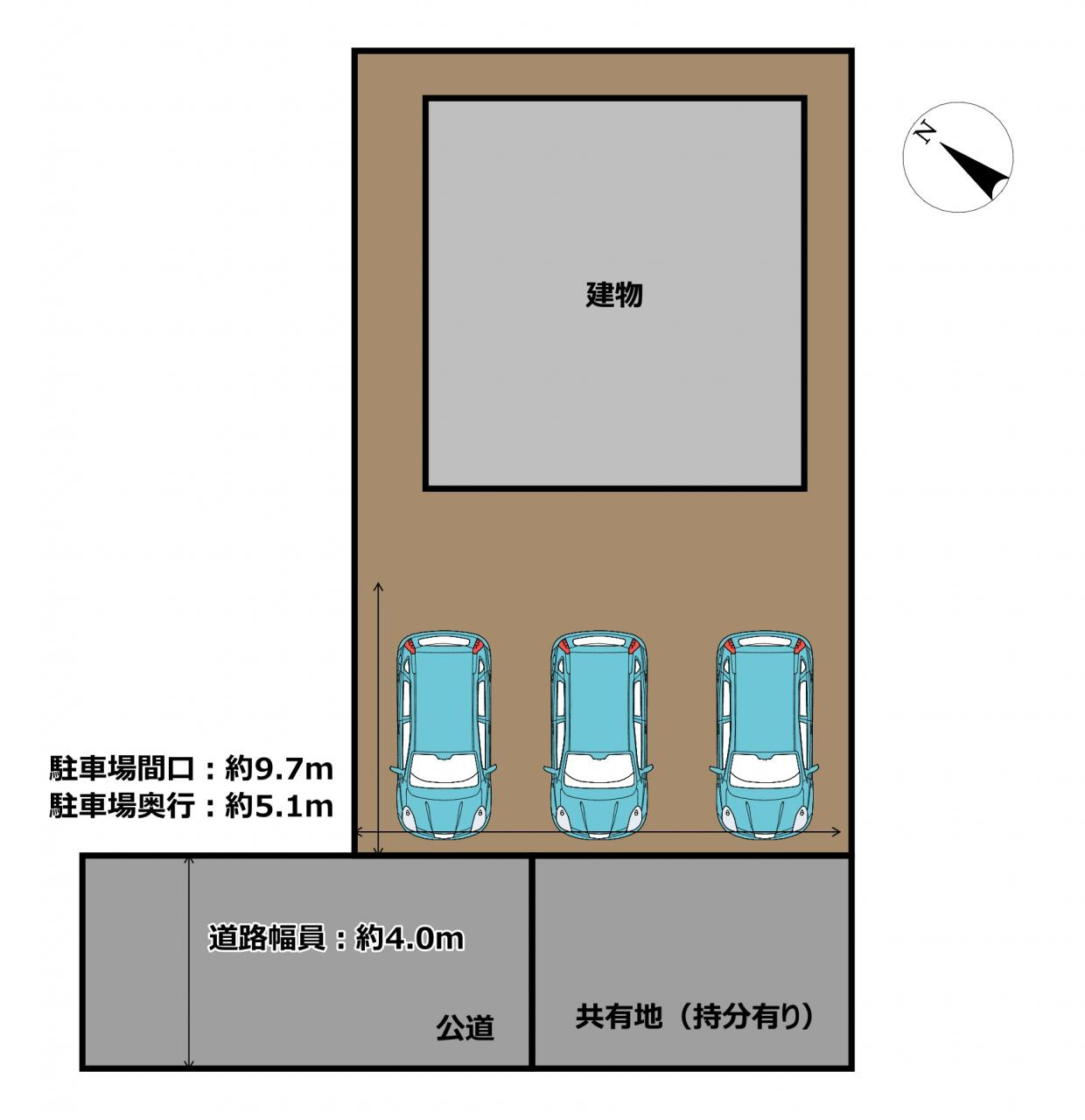 岡崎市矢作町の区画図