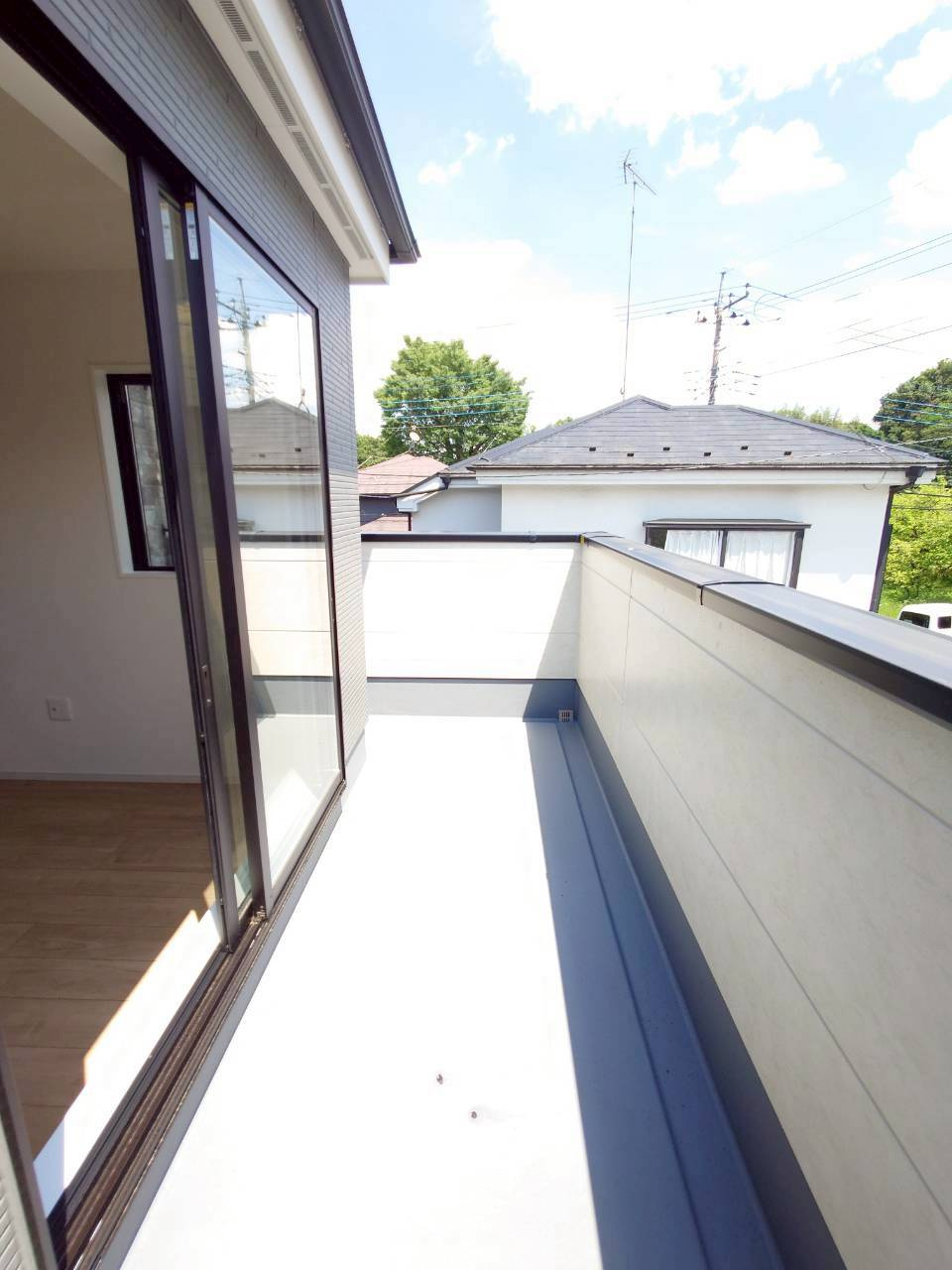 所沢市山口新築戸建のバルコニー