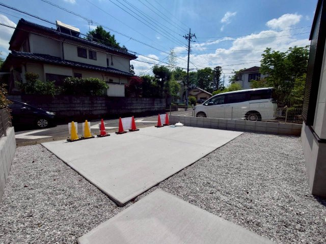 所沢市山口新築戸建の駐車場