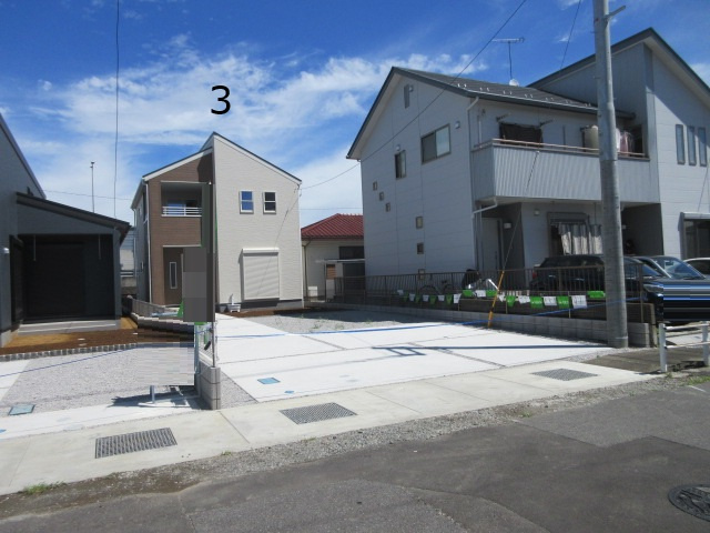 【仲介手数料無料】新築戸建　熊谷市肥塚561-1（全3棟）の外観