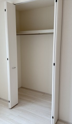 第1前橋市粕川町女渕　新築戸建　1号棟の収納|２階洋室2収納です。