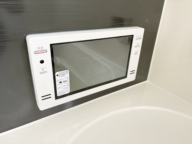 第1前橋市粕川町女渕　新築戸建　1号棟の設備|浴室にはなんとテレビ付きです♪快適なバスタイムが送れます☆