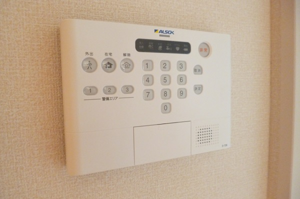 アリエスマンションのセキュリティ