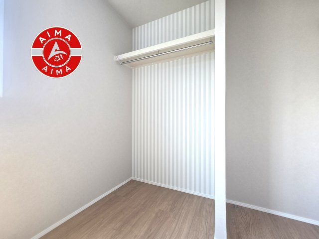 福津市西福間3丁目第1-4棟（2号棟）の内観：施工例|収納には困りません。