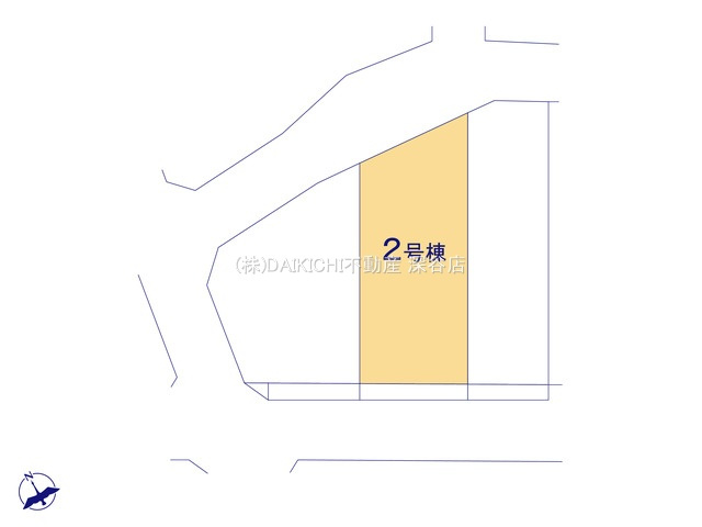 【区画図】 | 熊谷市肥塚第3 Livele Garden.s　新築戸建　全3棟　2号棟 | 2号棟