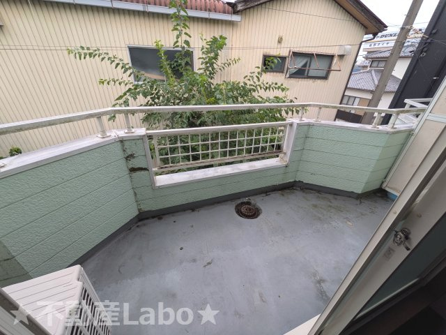 ウッディ藍住のバルコニー