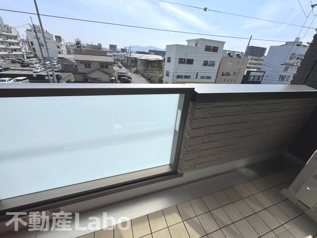 ベレオ安宅のバルコニー