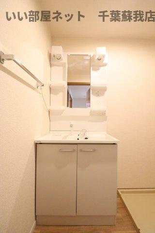 サンハイム学園前　Ｃの独立洗面台|使いやすい独立洗面台です