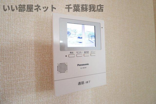 サンハイム学園前　Ｃのセキュリティ|TVモニターホン付きでセキュリティ面も安心！