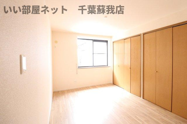 サンハイム学園前　Ｃの寝室|落ち着いた色調の寝室です