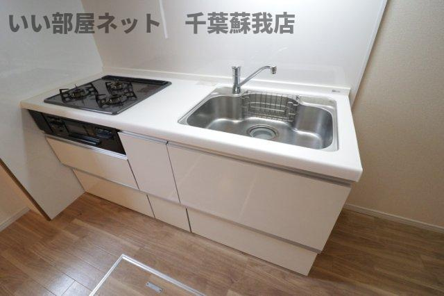 サンハイム学園前　Ｃのキッチン|使いやすいキッチンです