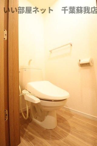 サンハイム学園前　Ｃのトイレ|シンプルで使いやすいトイレです