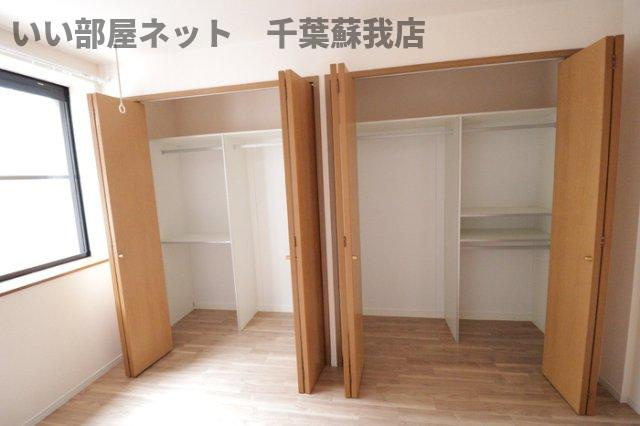 サンハイム学園前　Ｃの収納|十分な収納スペースがあります