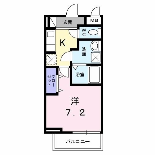 ヴィラ　エクセレーナの間取り