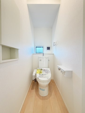 クレイドルガーデン藍住町富吉第1のトイレ|シンプルで使いやすいトイレです