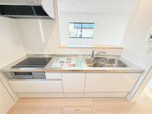 クレイドルガーデン藍住町富吉第1のキッチン|お料理しやすいキッチンです