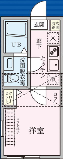 川崎市麻生区多摩美1丁目のアパートの画像