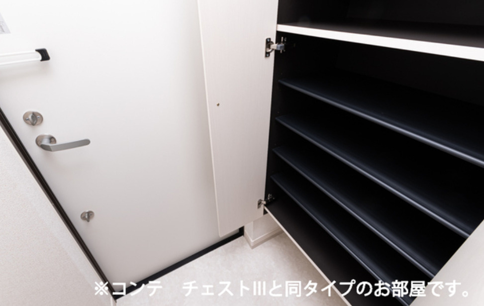 ボニータみのりの玄関