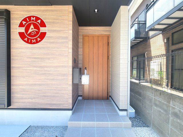 福岡市南区警弥郷3丁目第2-2棟（1号棟）の玄関|おでかけの時も帰った時も、「我が家」を最初に感じでもらえる素敵な空間に。