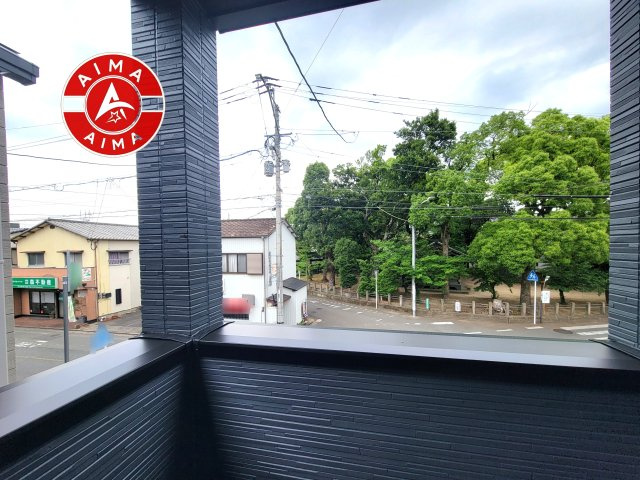 福岡市南区警弥郷3丁目第2-2棟（2号棟）の展望|窓から緑が見える物件も魅力的です。