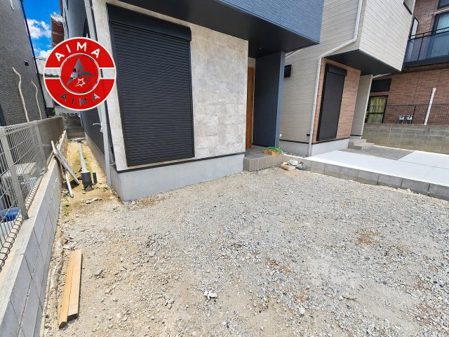 福岡市南区警弥郷3丁目第2-2棟（2号棟）の外観|お庭で自由な時間を過ごせます。