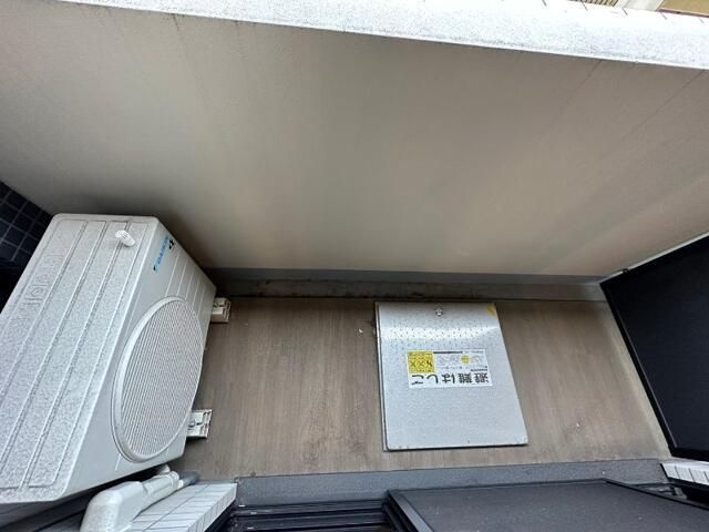 CREALpremier大島のバルコニー