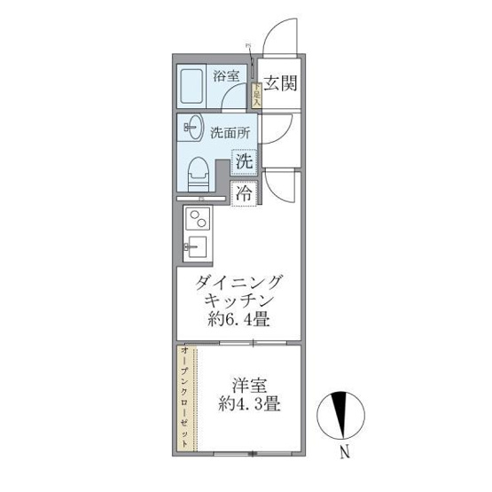【間取り】 | Ｄ’ｓ　ＶＡＲＩＥ練馬レジデンス